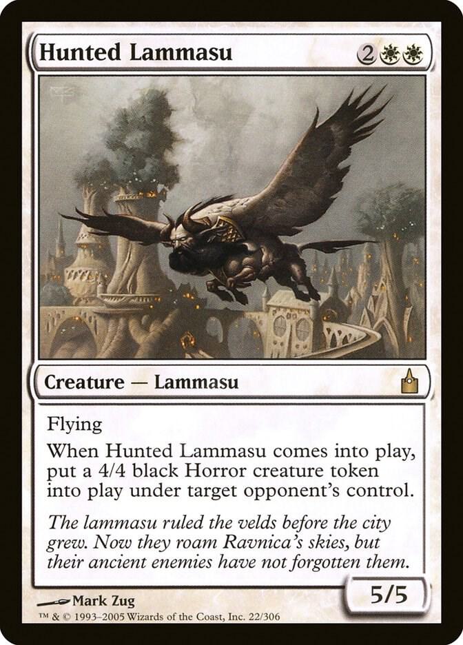 Hunted Lammasu 22/306 (Ravnica: City of Guilds)  | Good Games Modbury