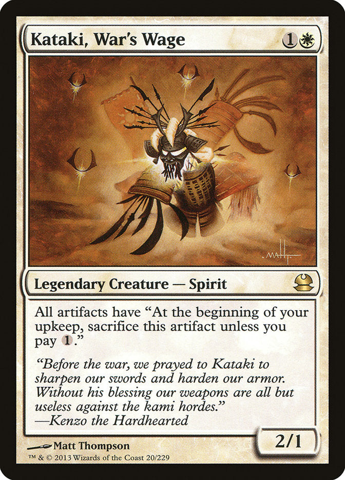 Kataki, War's Wage 20/229 (Modern Masters)  | Good Games Modbury