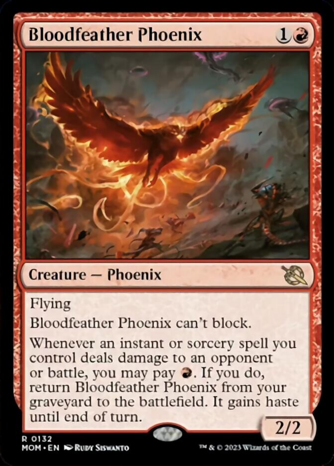 Bloodfeather Phoenix [March of the Machine] | Good Games Modbury