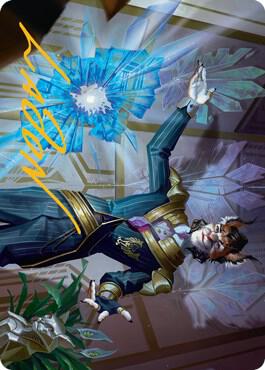 Kros Defense Contractor Art Card Gold Stamped Signature 44 (Art Series: Streets of New Capenna)  | Good Games Modbury
