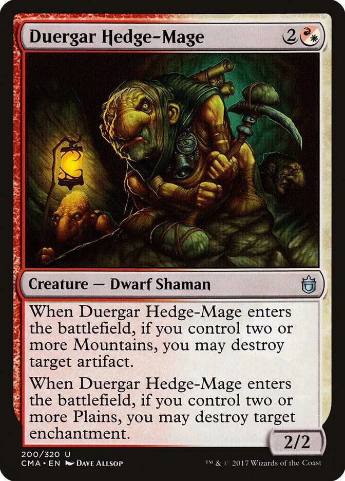Duergar Hedge-Mage 200/320 (Commander Anthology)  | Good Games Modbury