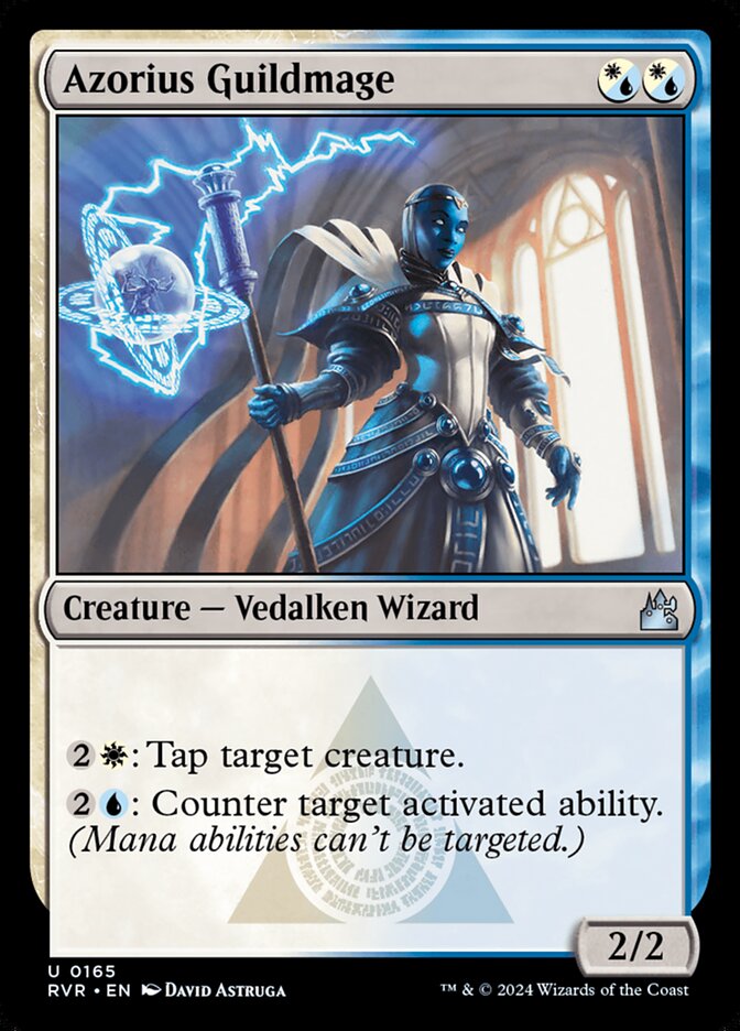 Azorius Guildmage 165/291 (Ravnica Remastered)  - Foil | Good Games Modbury