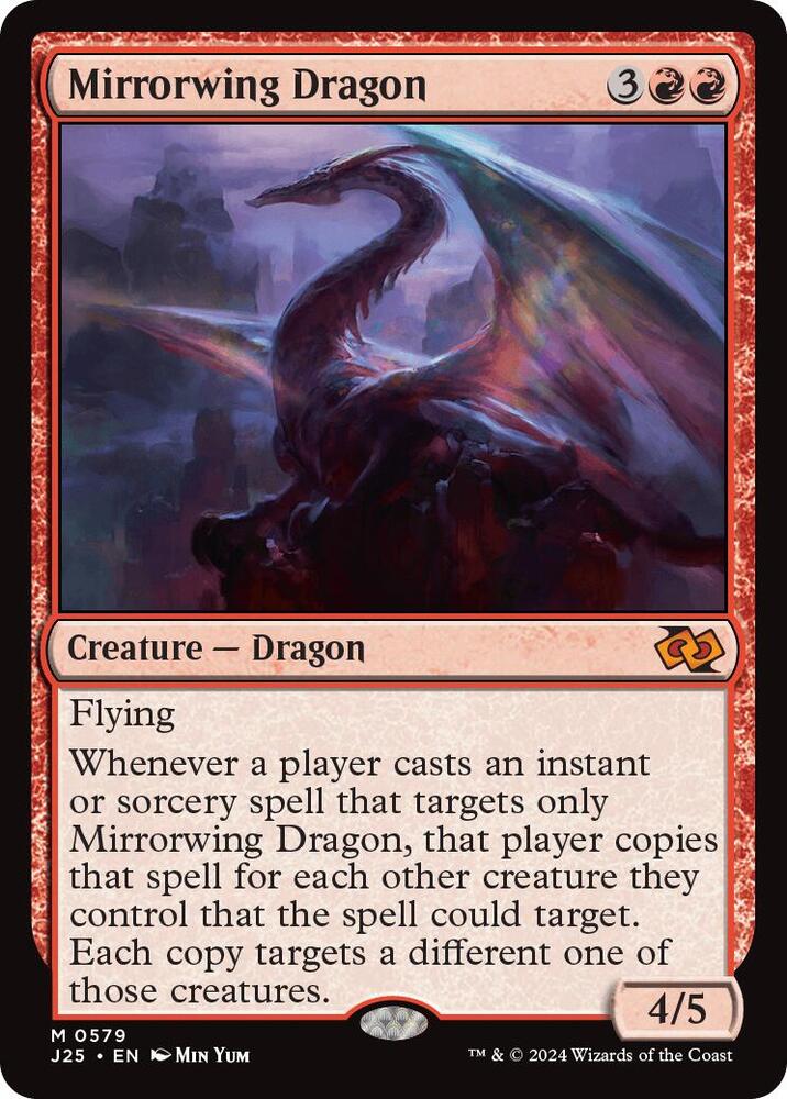 Mirrorwing Dragon 579/779 (Foundations Jumpstart)  | Good Games Modbury