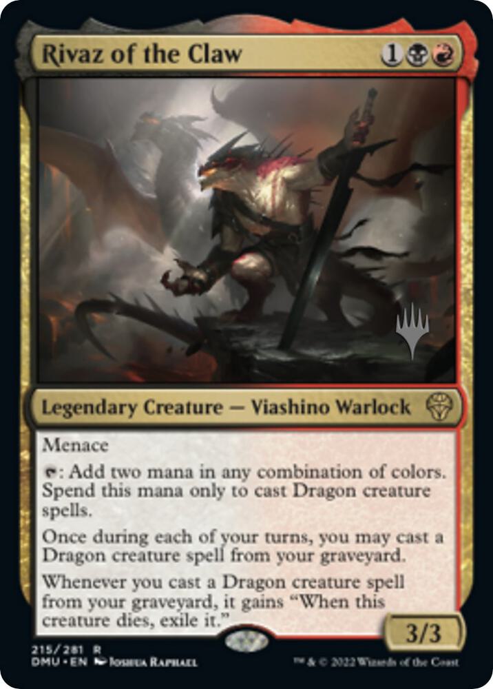 Rivaz of the Claw 215p/161 (Promo Pack: Dominaria United)  - Foil | Good Games Modbury