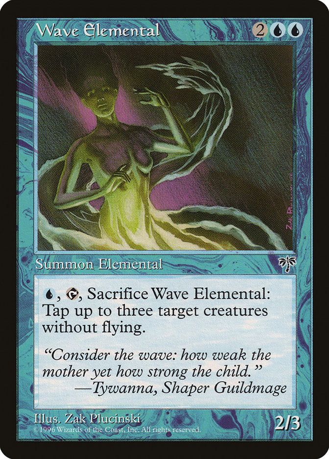 Wave Elemental 102/350 (Mirage)  | Good Games Modbury