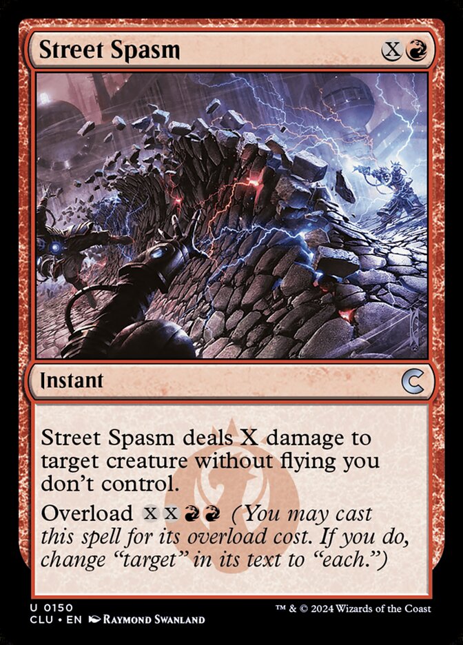 Street Spasm 150/284 (Ravnica: Clue Edition)  | Good Games Modbury