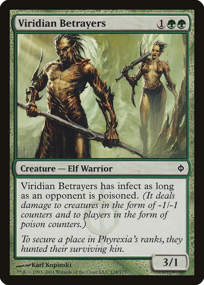 Viridian Betrayers 124/175 (New Phyrexia)  - Foil | Good Games Modbury