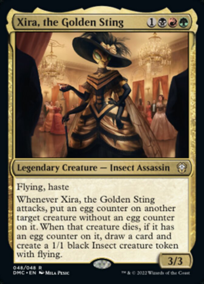 Xira, the Golden Sting [Dominaria United Commander] | Good Games Modbury