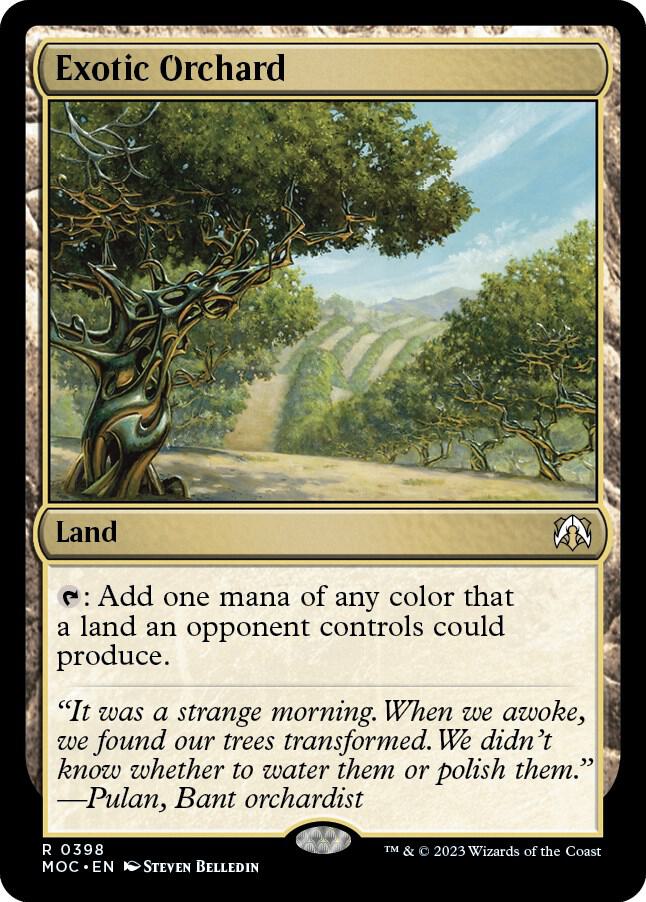 Exotic Orchard 398/444 (Commander: March of the Machine)  | Good Games Modbury