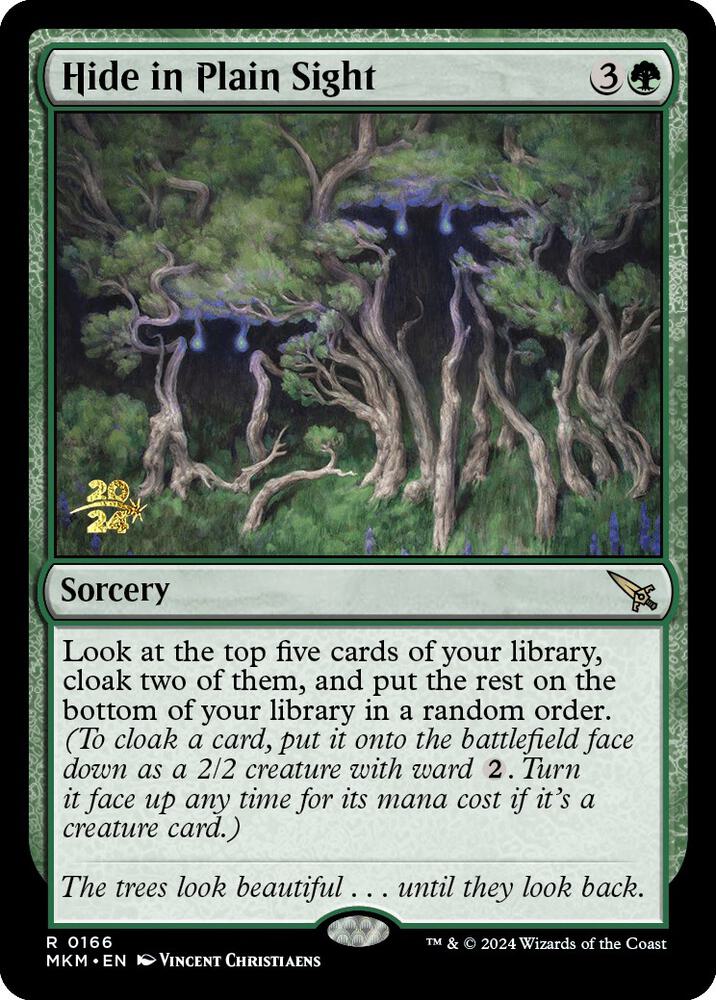 Hide in Plain Sight 166s/182 (Prerelease Cards)  - Foil | Good Games Modbury