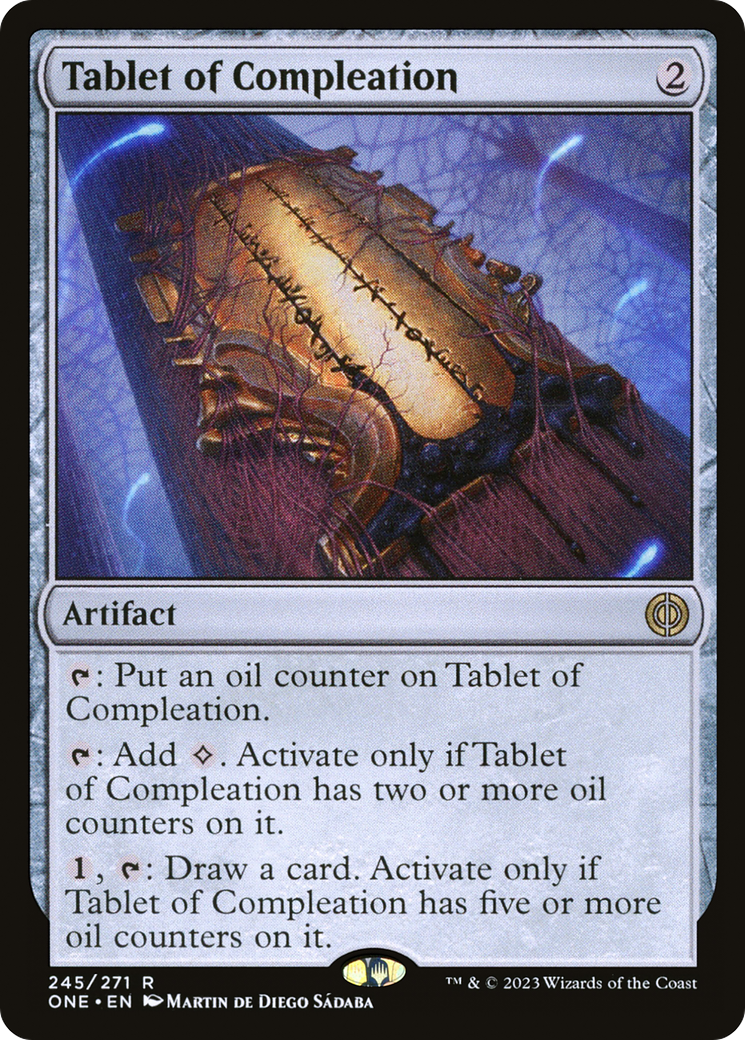 Tablet of Compleation [Phyrexia: All Will Be One] | Good Games Modbury