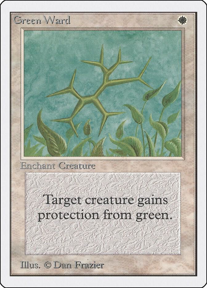 Green Ward 21/302 (Unlimited Edition)  | Good Games Modbury