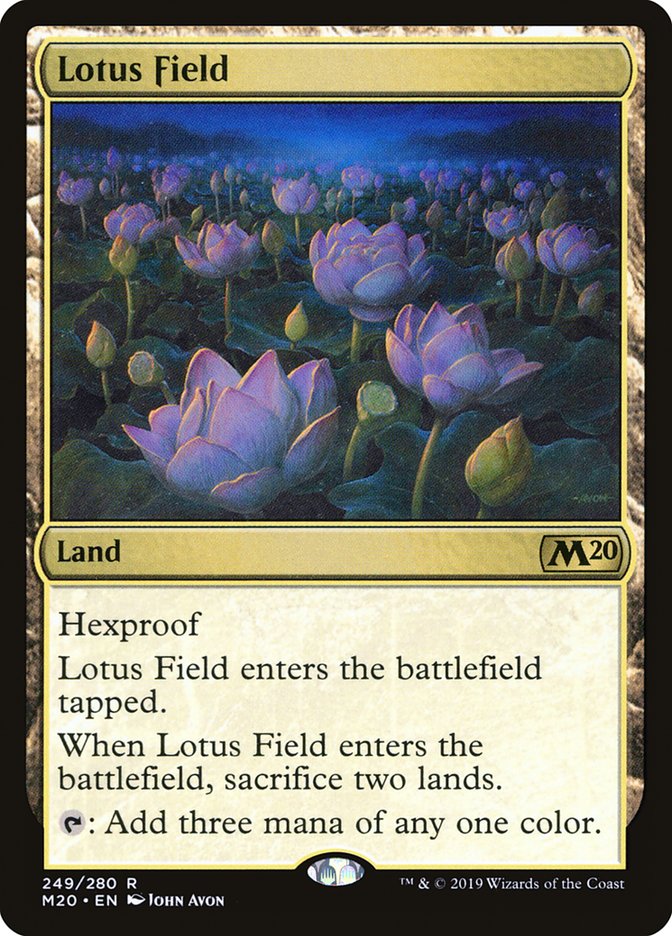 Lotus Field [Core Set 2020] | Good Games Modbury