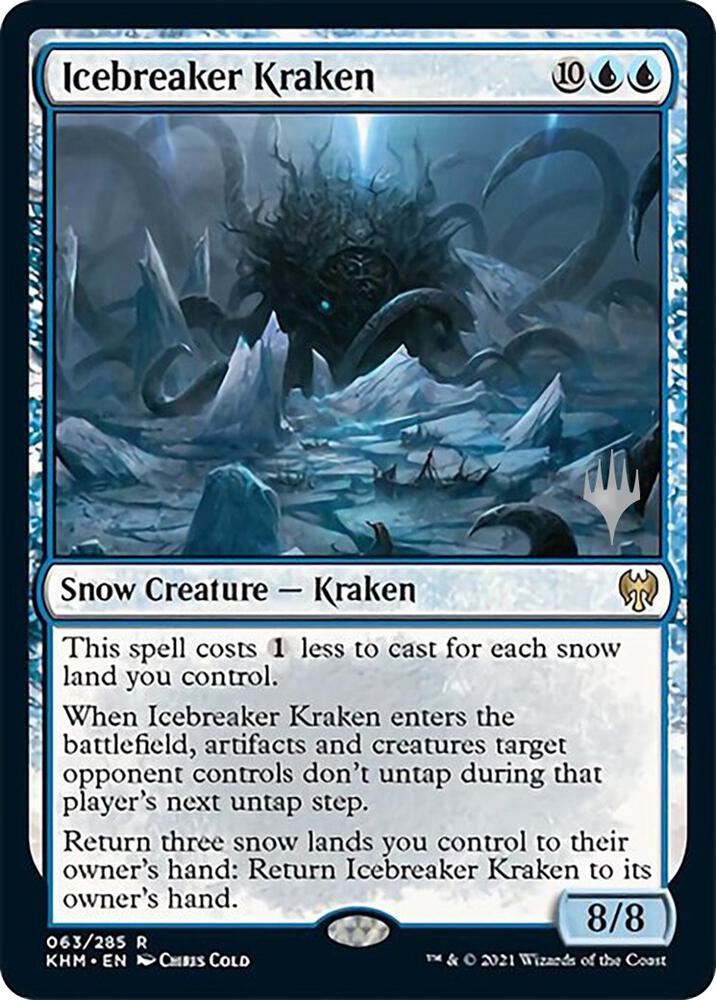 Icebreaker Kraken 63p/1 (Promo Pack: Kaldheim)  - Foil | Good Games Modbury
