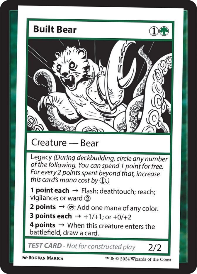 Built Bear 572/390 (Mystery Booster 2 Playtest Cards)  | Good Games Modbury