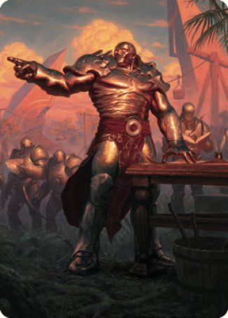 Karn, Living Legacy Art Card 1 [Dominaria United Art Series] | Good Games Modbury