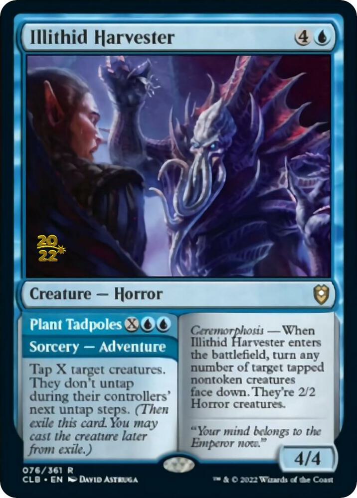 Illithid Harvester 76s/108 (Prerelease Cards)  - Foil | Good Games Modbury