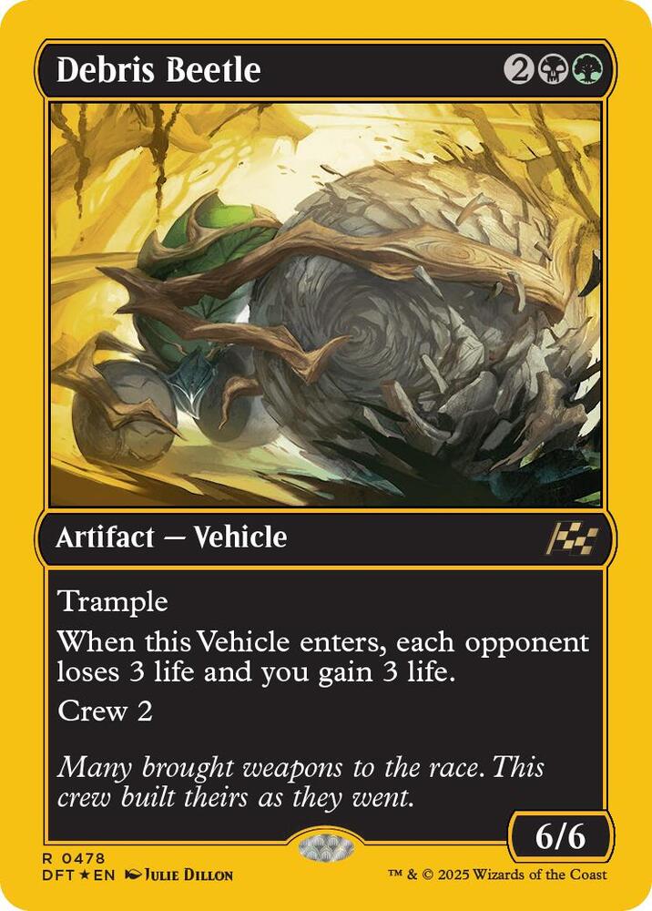 Debris Beetle 478/291 (Aetherdrift)  - First-Place Foil | Good Games Modbury