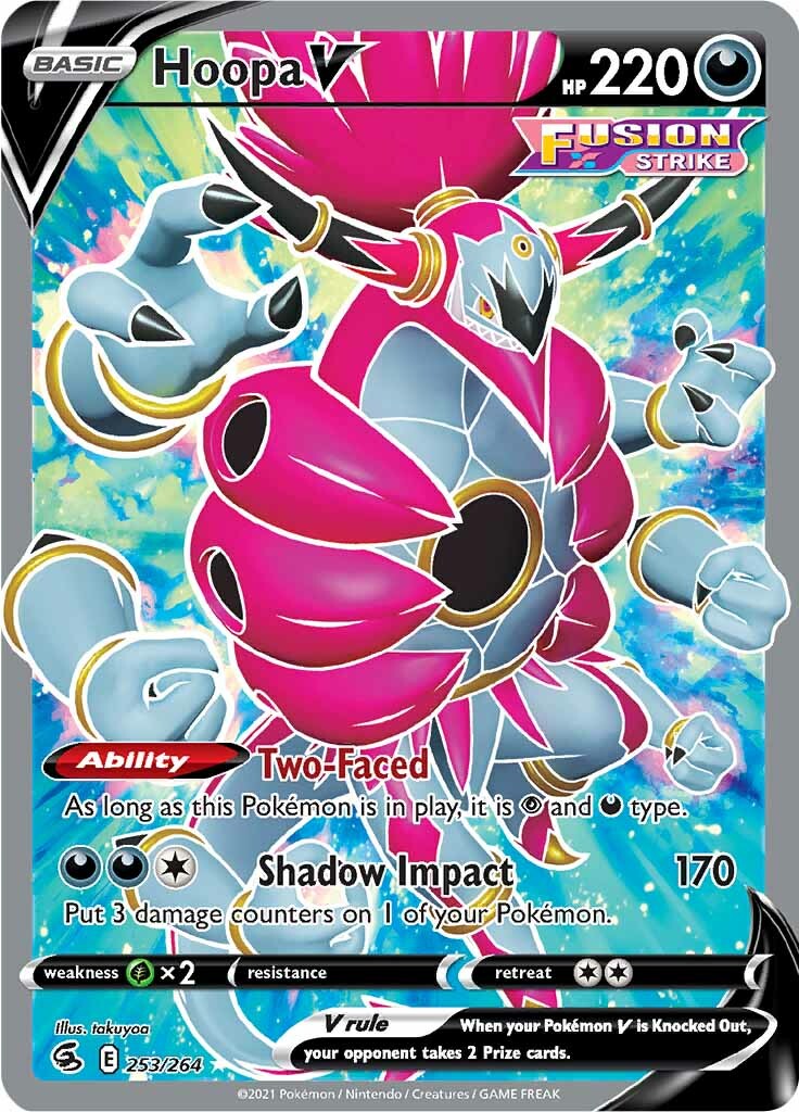 Hoopa V (253/264) [Sword & Shield: Fusion Strike] | Good Games Modbury