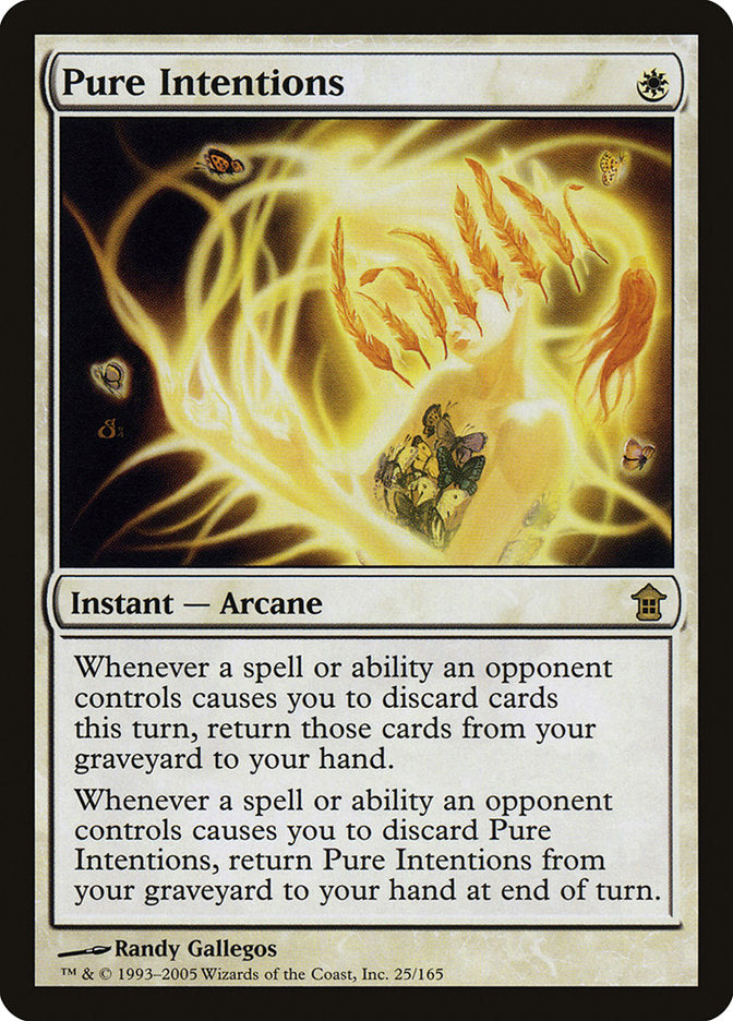 Pure Intentions 25/165 (Saviors of Kamigawa)  - Foil | Good Games Modbury