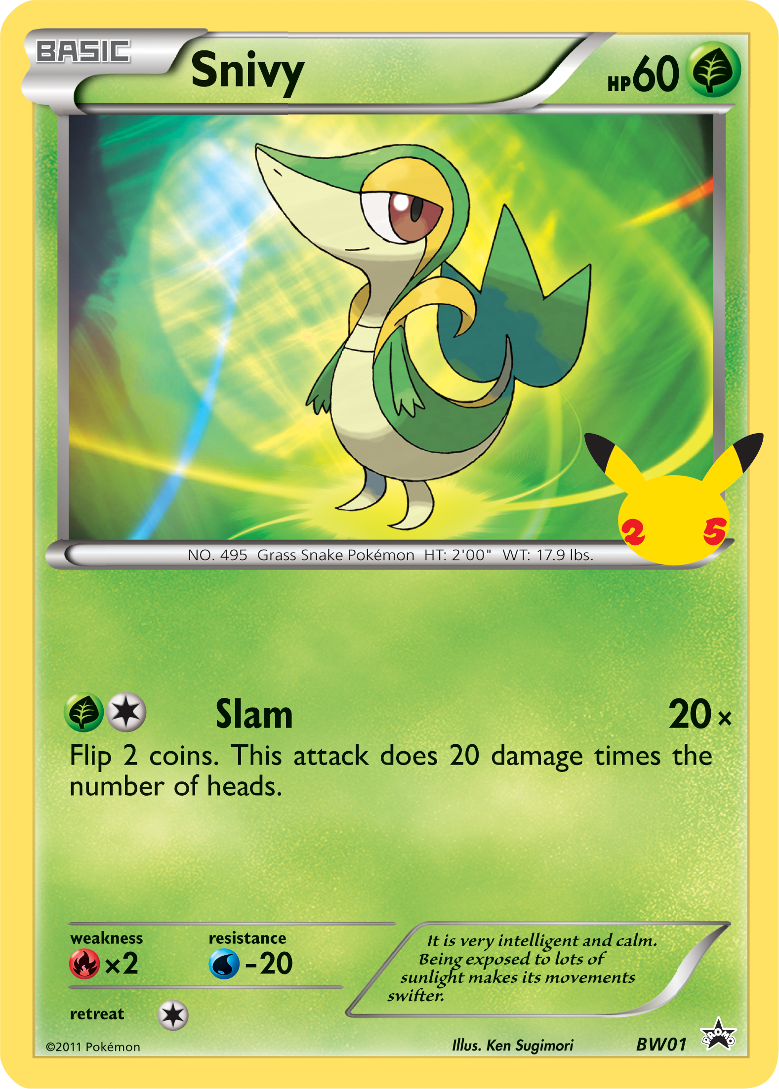 Snivy (BW01) [First Partner Pack] | Good Games Modbury
