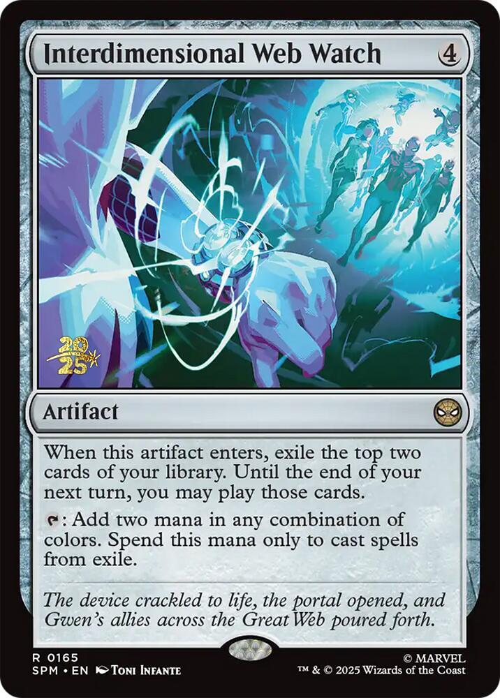 Interdimensional Web Watch 165s/73 (Prerelease Cards)  - Foil | Good Games Modbury