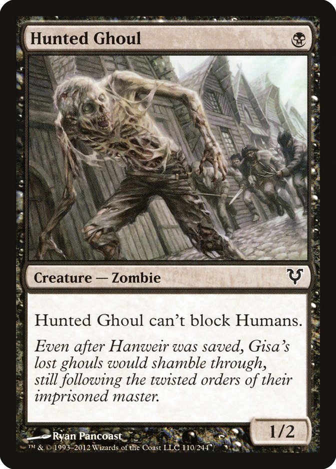 Hunted Ghoul [Avacyn Restored] | Good Games Modbury