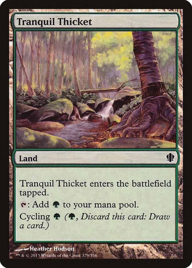 Tranquil Thicket 329/356 (Commander 2013)  | Good Games Modbury