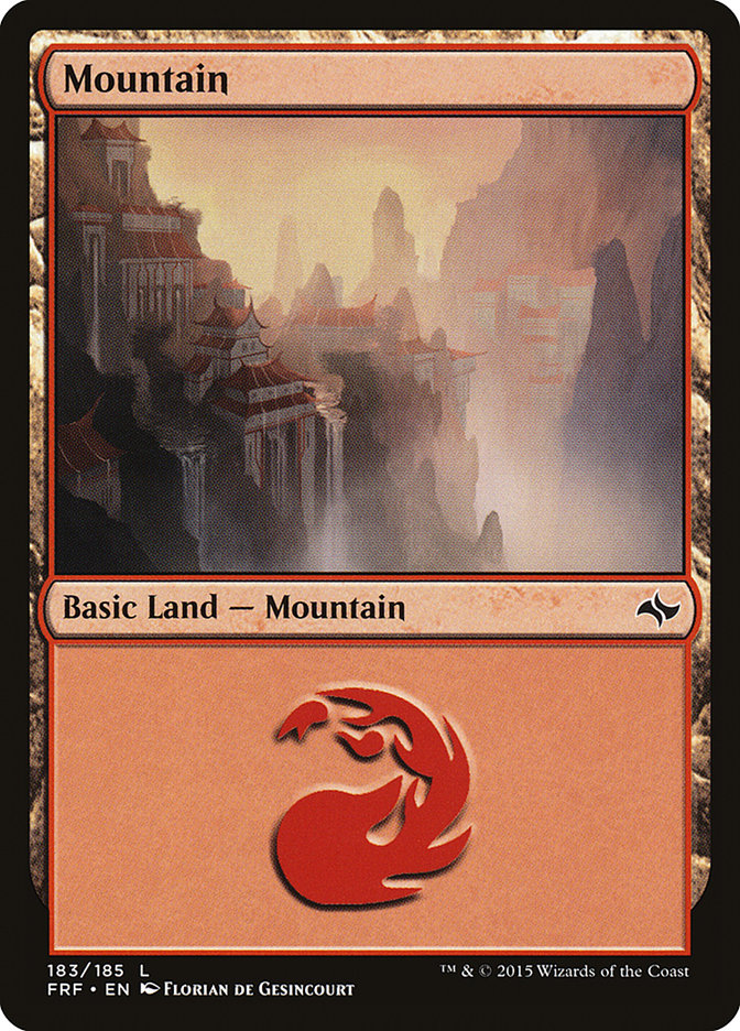 Mountain (183) [Fate Reforged] | Good Games Modbury