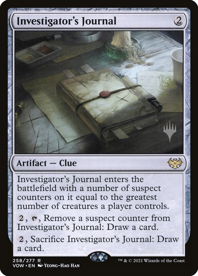 Investigators Journal 258p/137 (Promo Pack: Kamigawa: Neon Dynasty)  | Good Games Modbury