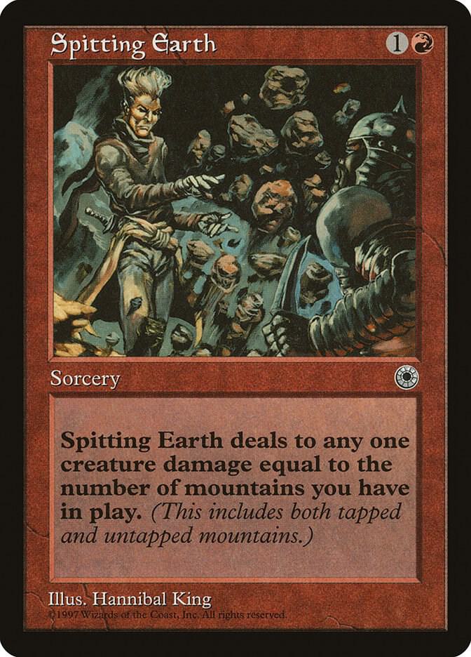 Spitting Earth 150/243 (Portal)  | Good Games Modbury