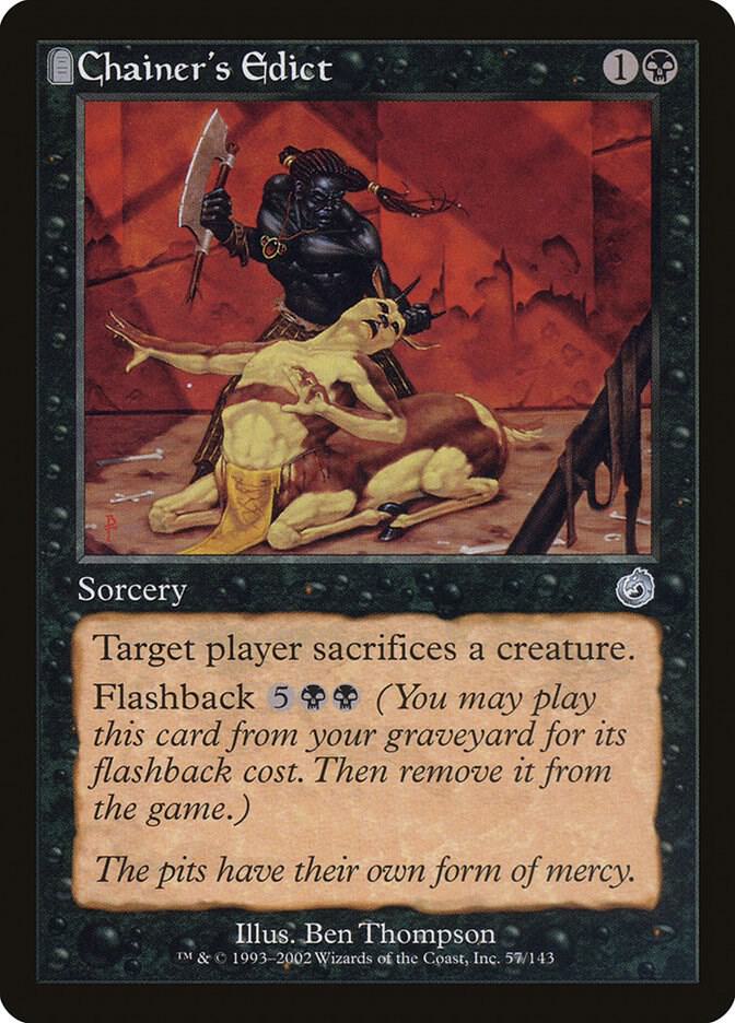 Chainer's Edict 57/143 (Torment)  - Foil | Good Games Modbury