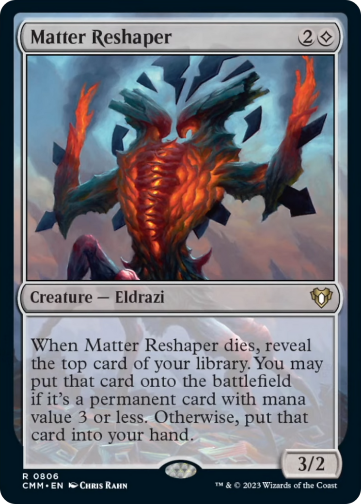 Matter Reshaper [Commander Masters] | Good Games Modbury