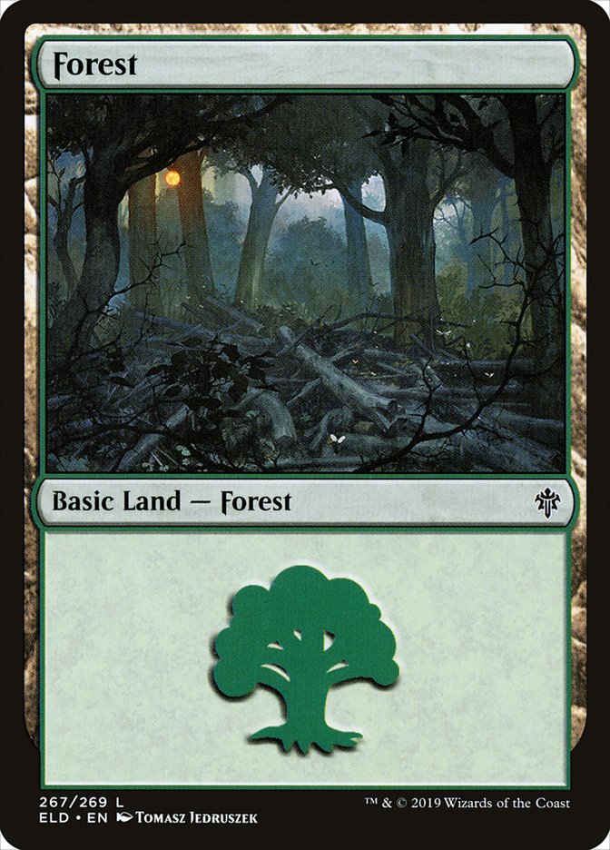 Forest (267) [Throne of Eldraine] | Good Games Modbury