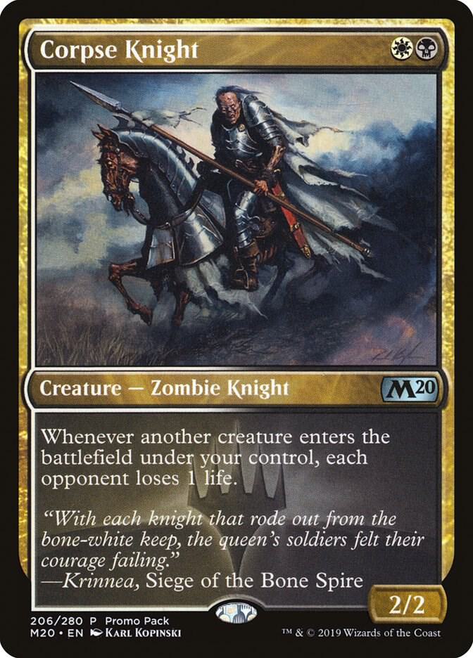 Corpse Knight 206 (Promo Pack: Core Set 2020)  | Good Games Modbury