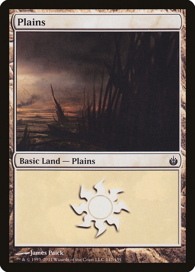 Plains (147) [Mirrodin Besieged] | Good Games Modbury