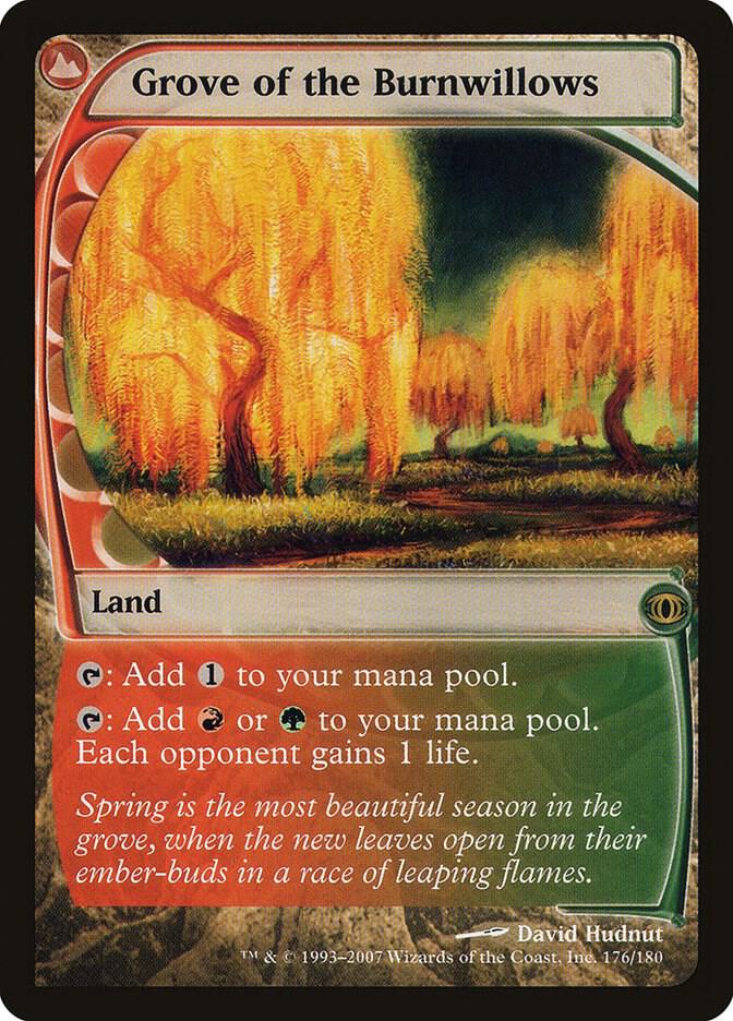 Grove of the Burnwillows 176/180 (Future Sight)  - Foil | Good Games Modbury
