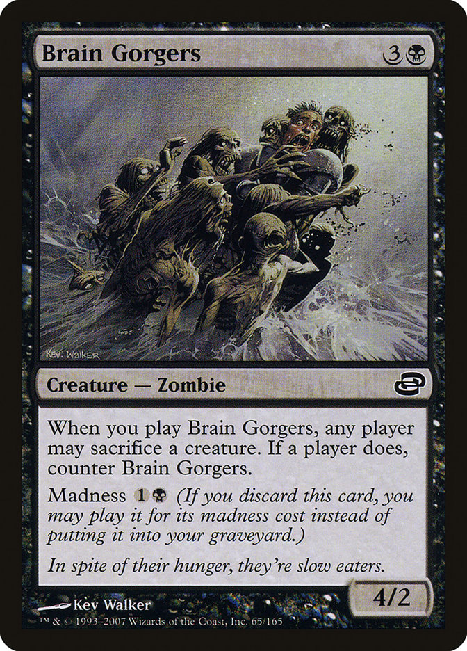 Brain Gorgers 65/165 (Planar Chaos)  - Foil | Good Games Modbury