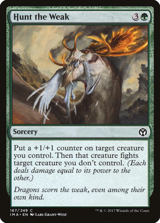 Hunt the Weak 167/249 (Iconic Masters)  - Foil | Good Games Modbury