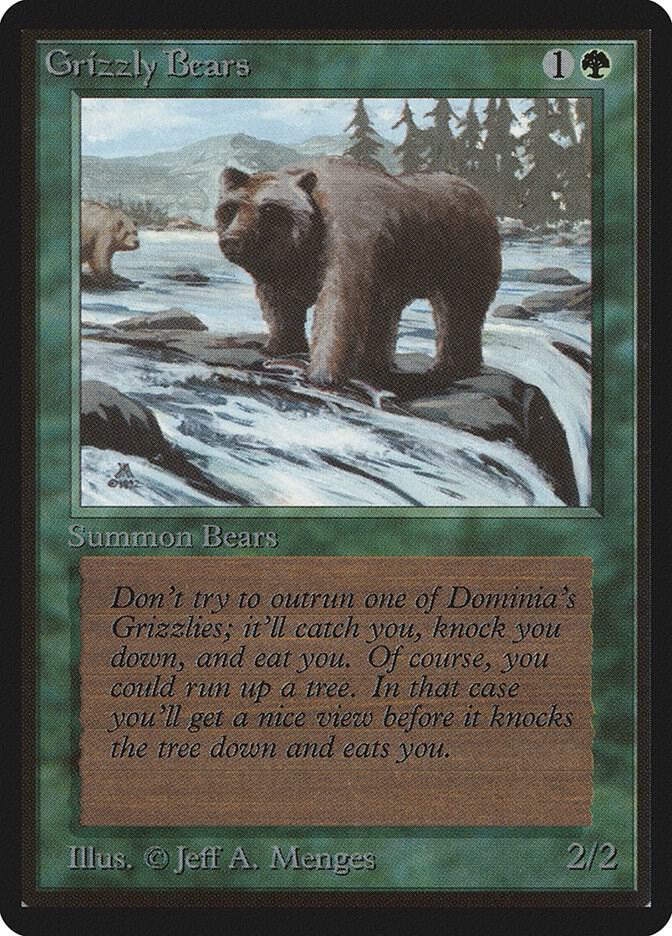 Grizzly Bears 200/302 (Beta Edition)  | Good Games Modbury