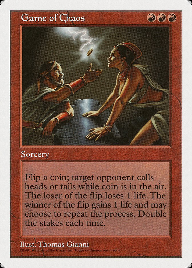 Game of Chaos (Portuguese Copyright) [Fifth Edition] | Good Games Modbury