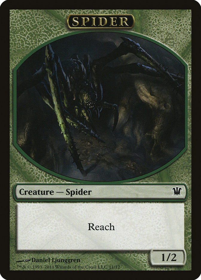 Spider Token [Innistrad Tokens] | Good Games Modbury