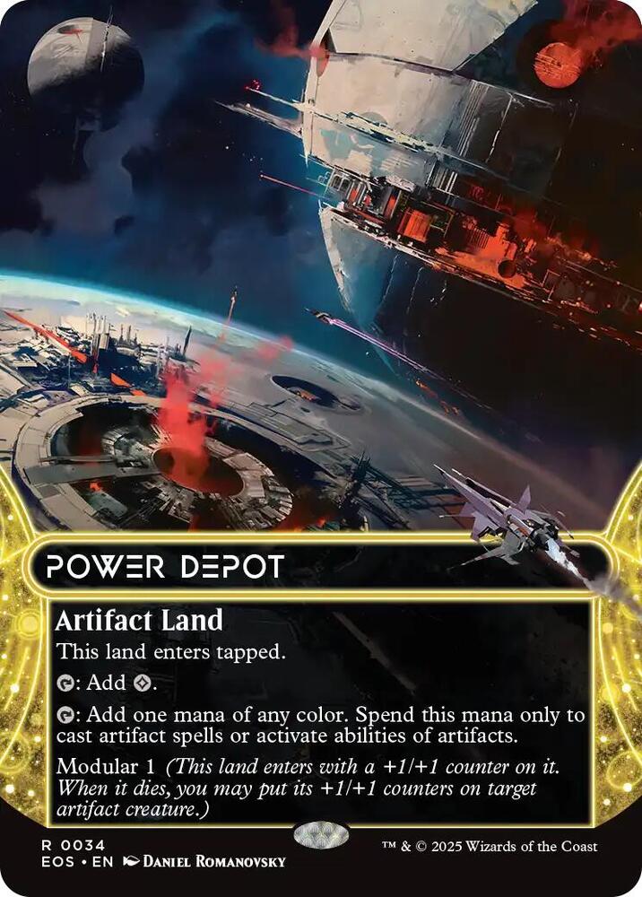 Power Depot  34/45 (Edge of Eternities: Stellar Sights)  - Borderless | Good Games Modbury