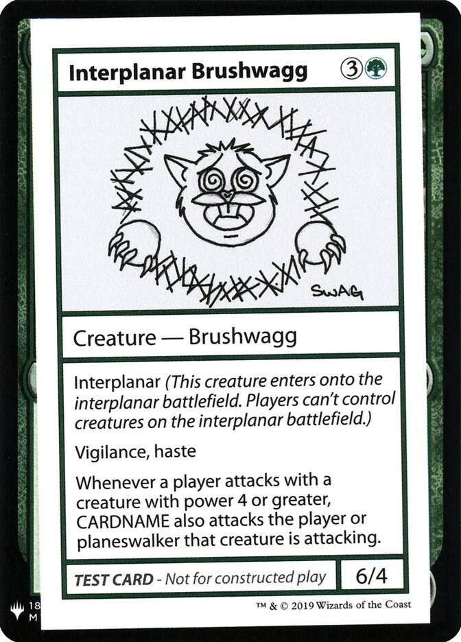 Interplanar Brushwagg 79/121 (Mystery Booster: Convention Edition Exclusives)  | Good Games Modbury