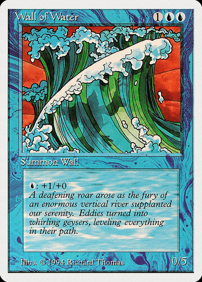 Wall of Water [Summer Magic / Edgar] | Good Games Modbury