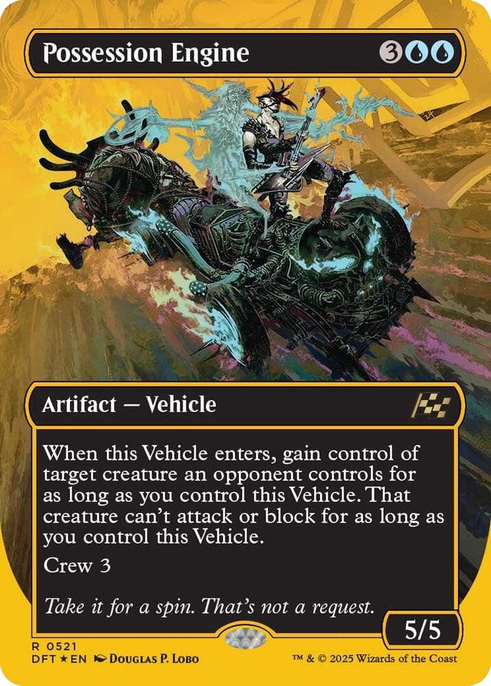 Possession Engine 521/291 (Aetherdrift)  - Borderless First-Place Foil | Good Games Modbury