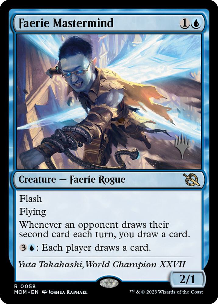Faerie Mastermind 58p/162 (Promo Pack: March of the Machine)  - Foil | Good Games Modbury