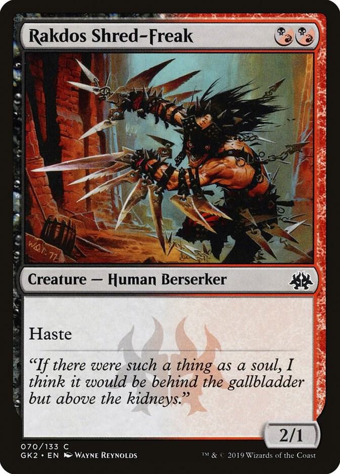 Rakdos Shred-Freak 70/133 (Ravnica Allegiance: Guild Kits)  | Good Games Modbury