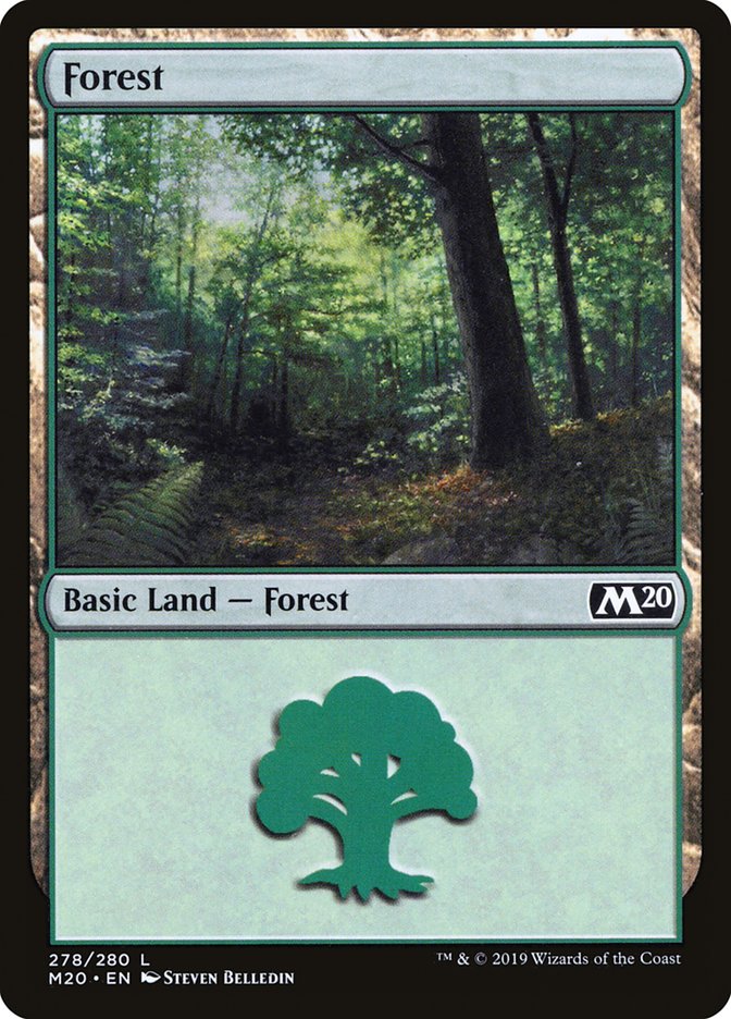 Forest (278) [Core Set 2020] | Good Games Modbury