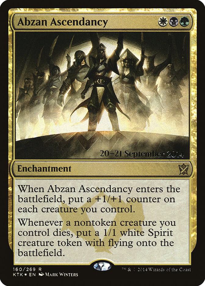Abzan Ascendancy 160s/56 (Prerelease Cards)  - PreRelease Foil | Good Games Modbury